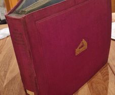 Vintage Album of 78rpm Records