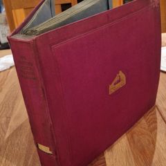 Vintage Album of 78rpm Records