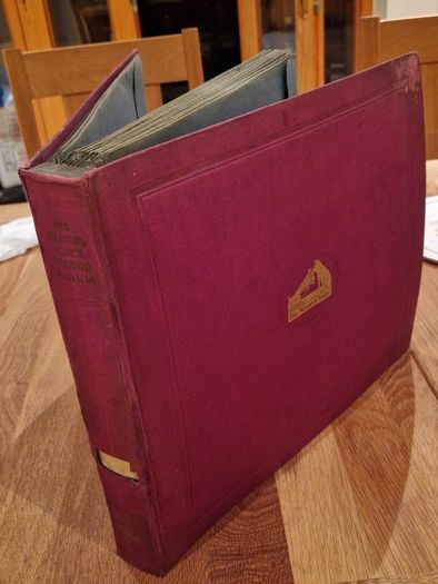 Vintage Album of 78rpm Records