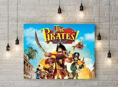 The Pirates Band Of Misfits picture printed on 3mm hard foamex board printed picture wall board for kids room wall decor