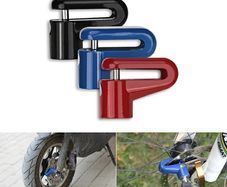 Small disc brake lock