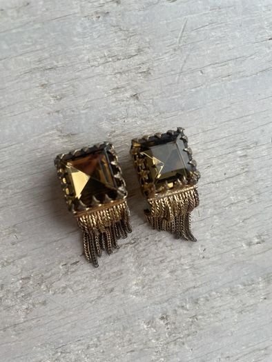 Vintage Italian Clip on Earrings