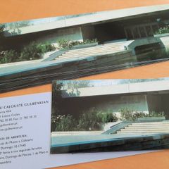 Gulbenkian Museum bookmark