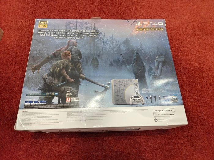 Sony Playstation PS4 Pro Limited Edition GOD OF WAR 1TB
