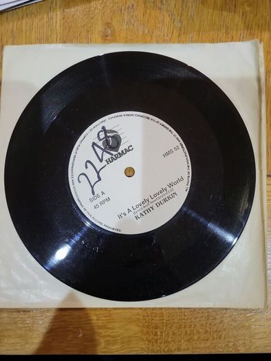 Kathy Durkin Its a Lovely Lovely World 7 inch Single