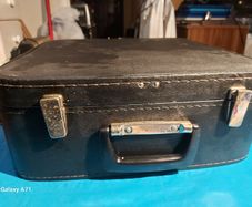 Vintage Erika Typewriter W Black Carry Case Model 155 in excellent condition