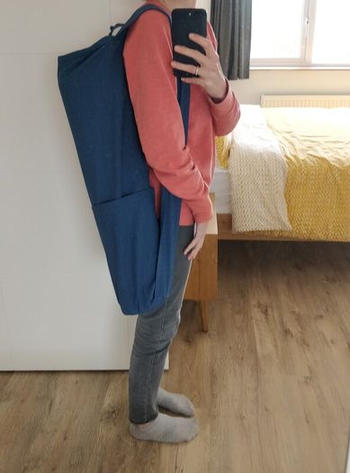 Brand new handmade yoga mat bag