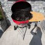 Weber charcoal bbq and Weber side table Image 10