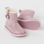 H&M Warm-Lined Real Suede Boots, Junior Size 12.5 EUR 31 Image 2