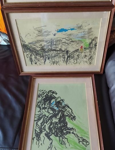 Feliks Topolski/ 3 Screen Prints