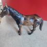BLACK AND BROWNE Bruder Model Toy Horse Figurine made in Germany Farm Animal 2008. Image 6