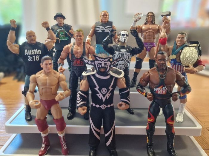 Wwe Mattel Jakks Elite Legends Wrestling Figure Lot For Sale in ...