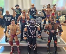 WWE Mattel Jakks Elite Legends Wrestling Figure Lot
