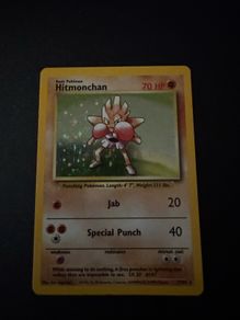 Hitmonchan Pokemon card