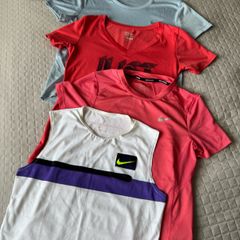 Nike Womens Running T-Shirt Bundle XS 4Pieces