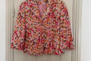 Boden Flower jacket size 12