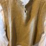 NEW Next Knit Vest Textured Blouse Size UK 18 Image 5