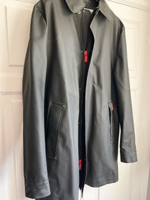Hunter Mac rubber raincoat