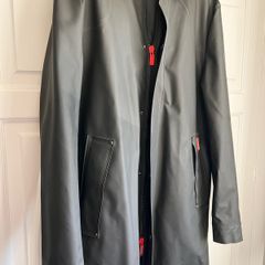 Hunter Mac rubber raincoat