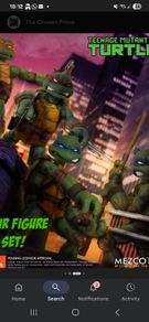 Mezco Tmnt & Casey Jones