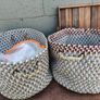 2 x Large Woven Storage Image 4