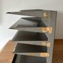 Vintage Industrial Filing Unit/ Organiser Image 5