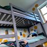 IKEA MYDAL Wooden Bunk Bed (Painted Grey) Image 2