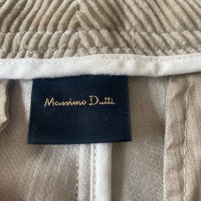 cord trousers massimo Duitti