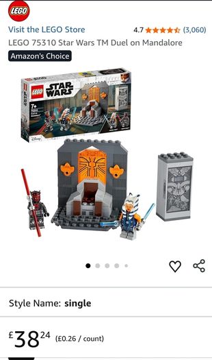 LEGO Dual on Mandalor, 75310