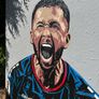 Pico Lopes Cabo Verde acrylic original portrait painting art canvas football soccer memorabilia Shamrock Rovers Image 2