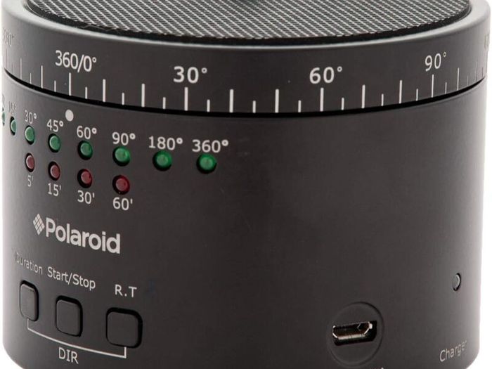 Polaroid Electronic Panorama Ball Head for Smartphones and Digital Cameras