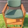 Mid Century Vintage Crannac Armchair & Side Table Image 10