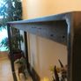 Handcrafted Console Table from reclaimed Timber and Steel Image 6