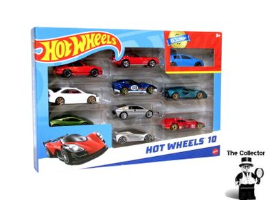 Hot Wheels 10 Car Pack Basic Assortment Brand New Sealed