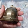 antique police helmet bell Image 7
