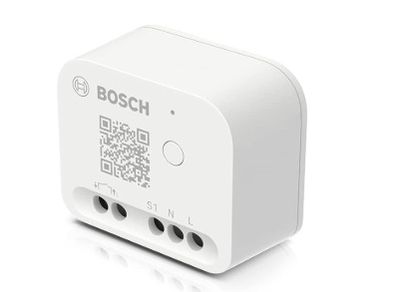 Bosch Smart Home Relay Switch, for Digital Control Of Electronic Devices and Lighting, Compatible with Amazon Alexa, Google Assistant and Apple Homekit