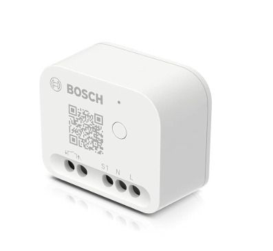Bosch Smart Home Relay Switch, for Digital Control Of Electronic Devices and Lighting, Compatible with Amazon Alexa, Google Assistant and Apple Homekit