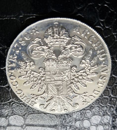 Austria 1780 Austrian Empire  1 Thaler - Maria Theresia Posthumous Silver coin