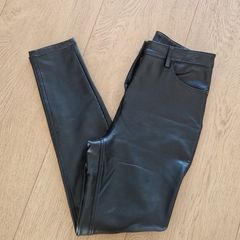 Next Faux Leather Trousers 8-10