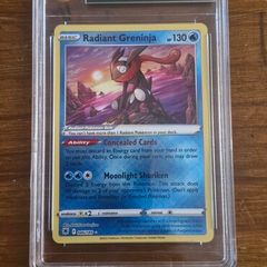 Radiant Greninja OG grade 10 Pokemon Card