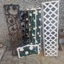 Cast iron bench back covers Image 2