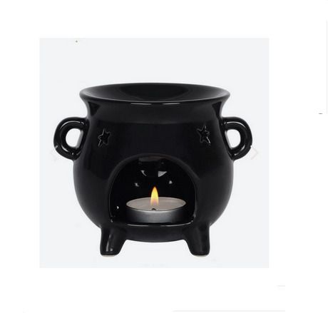 3in1 Set: Witchy Tea Light Holder & Aroma Oil Burner - unique gift
