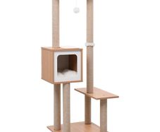 Cat Tree with Sisal Scratching Mat 129 cm