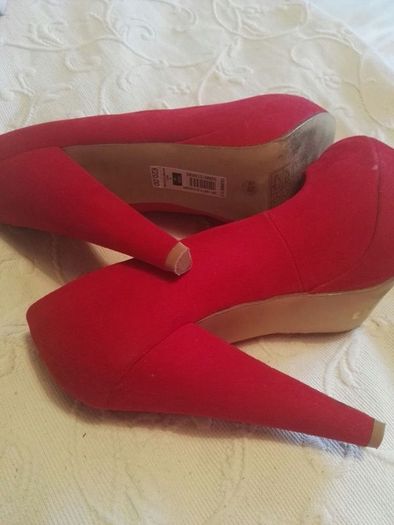 Red Suede Shoes
