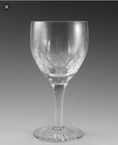 Stuart crystal  one pair wine glasses