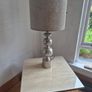 marble table and lamp for sale Image 5