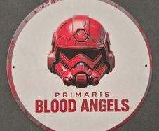 Vintage Style metal sign, WARHAMMER 40K, blood angels.
