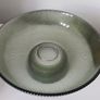 Raised glass dish - suitable for serving food or for flower arrangements Image 3