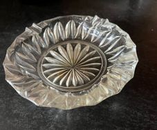 Retro Glass Ash Tray
