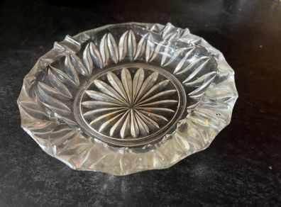 Retro Glass Ash Tray